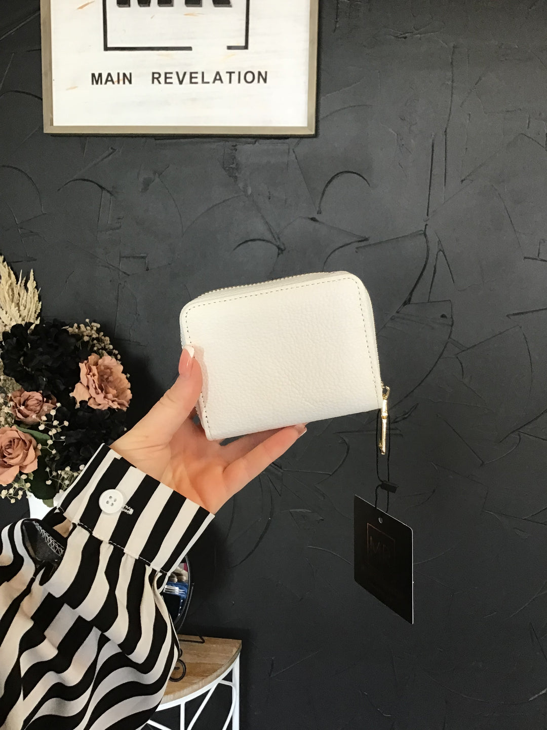 White Small Wallet