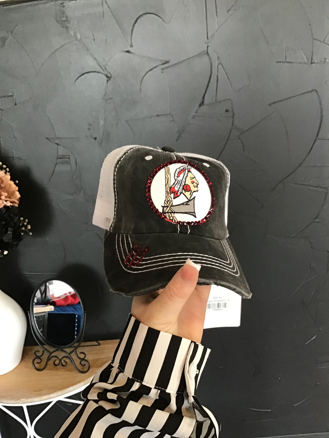 Liberal Rhinestone Hat