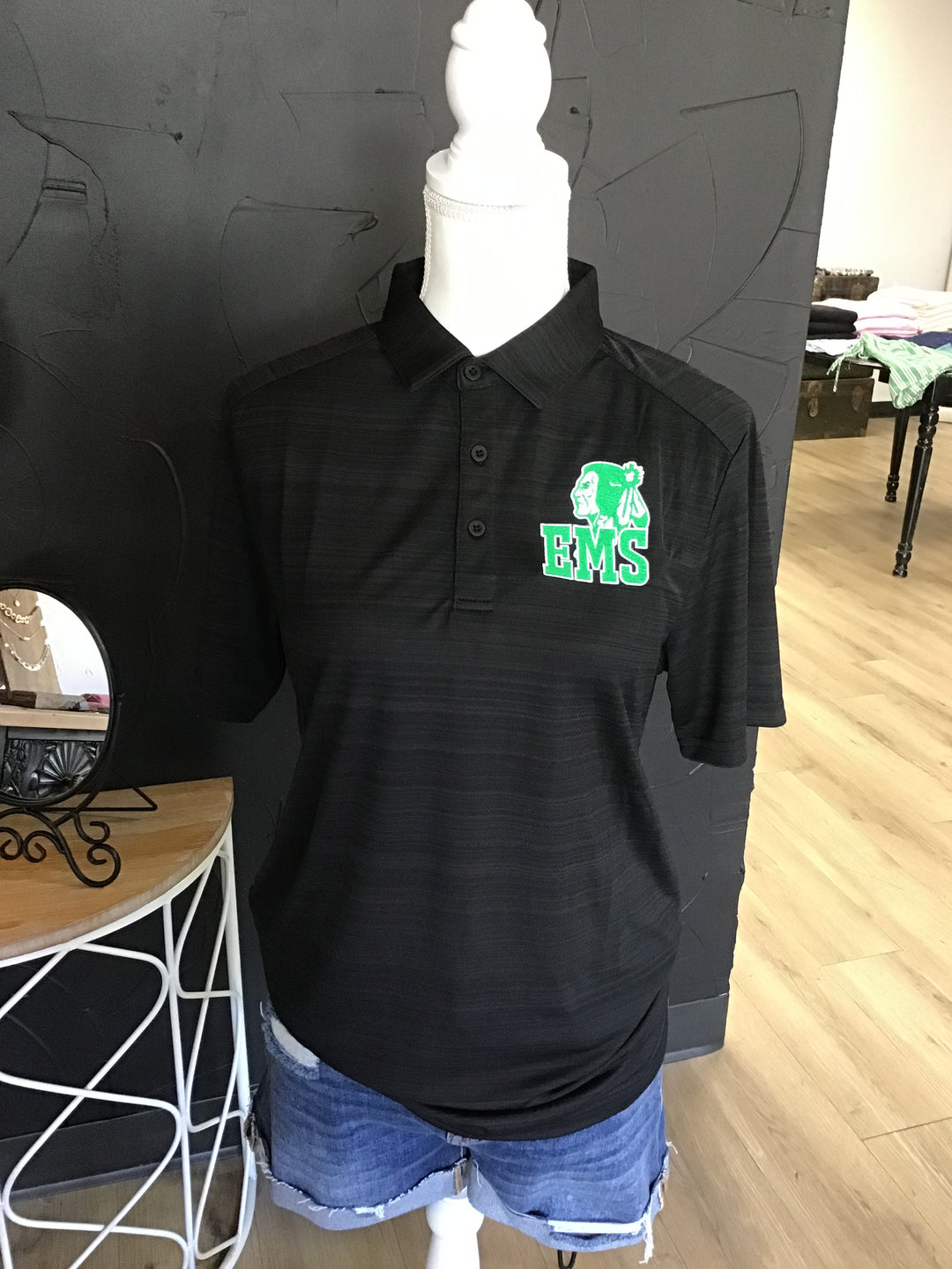 EMS Black Polo