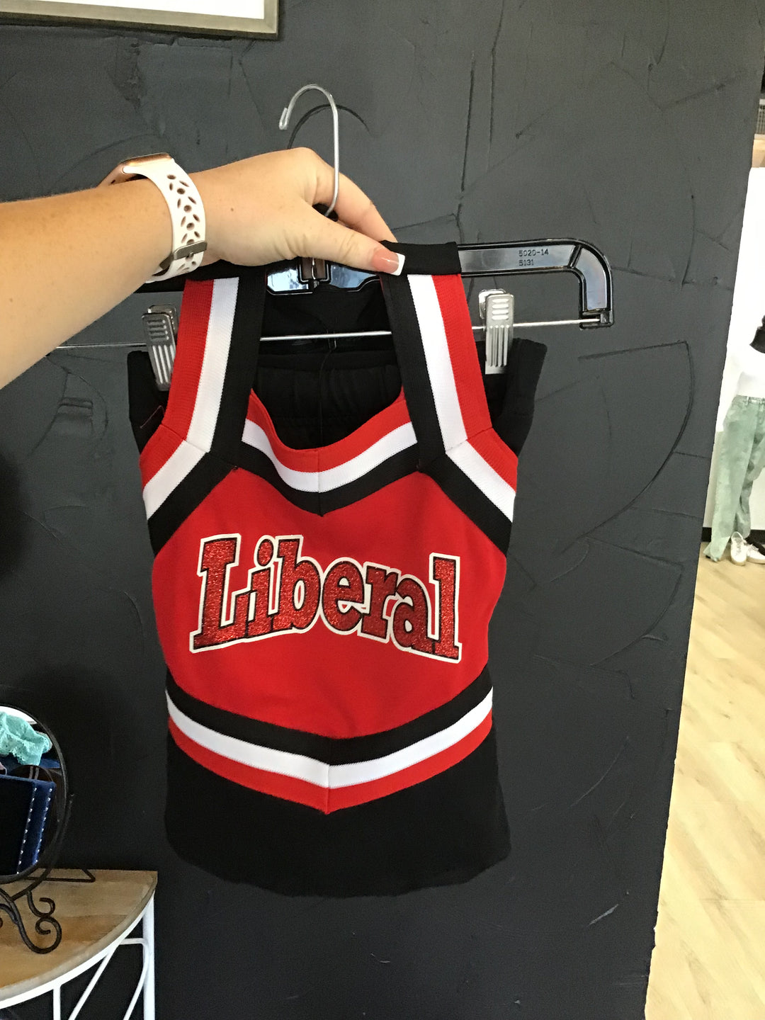 Liberal Redskins Cheer Uniform