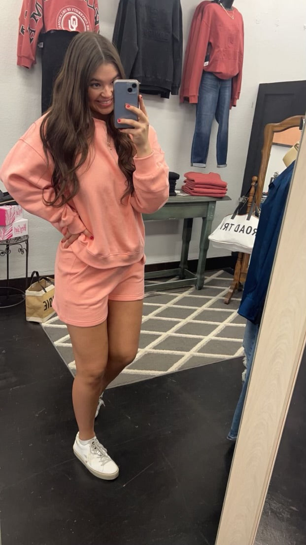 Coral Fleece Shorts