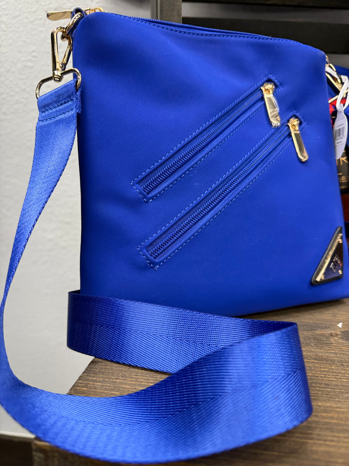 Save The Girls- Blue Purse