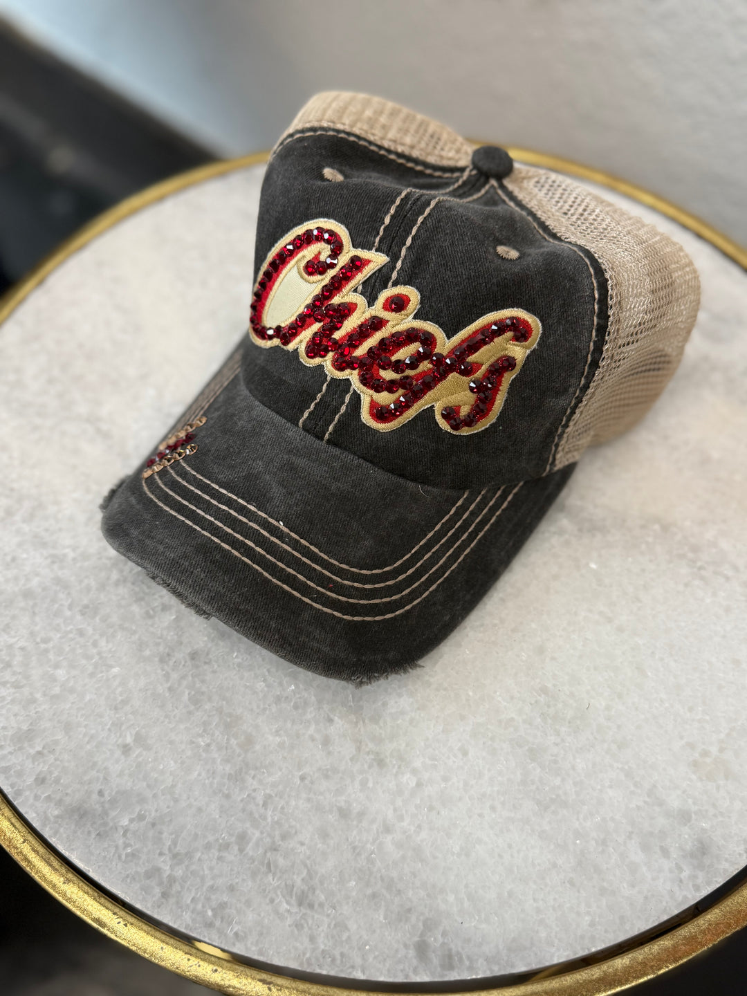 Chief's Bedazzled Cap