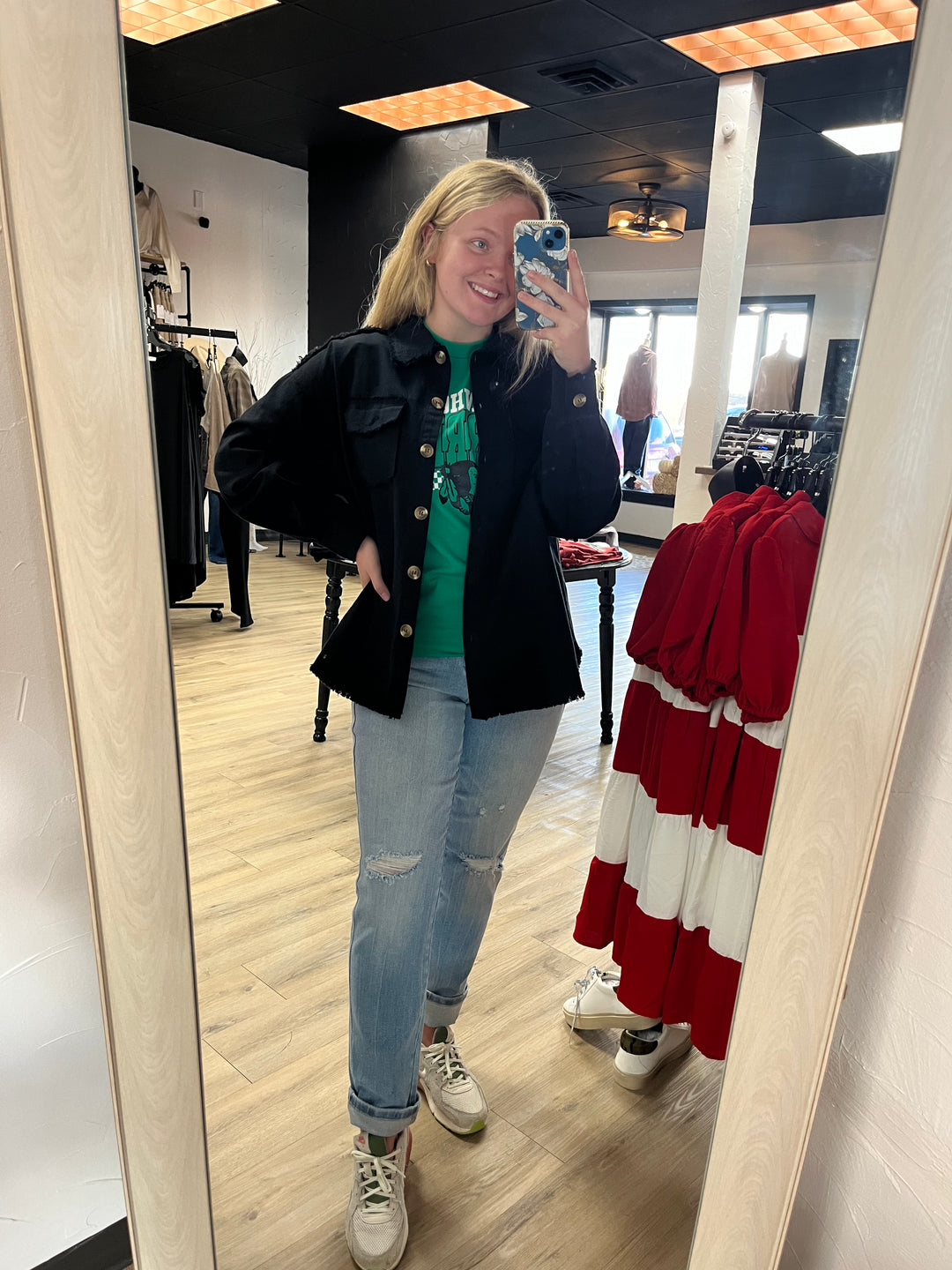 Button Up Shacket