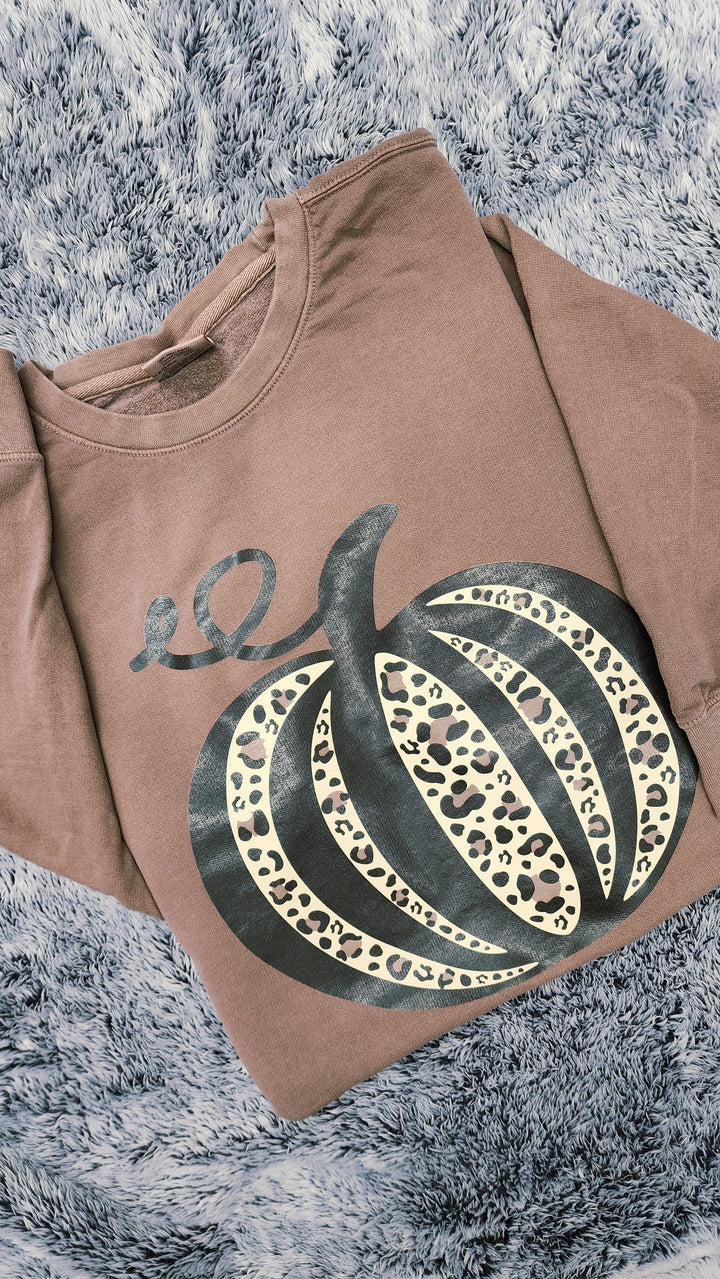 Leopard Pumpkin Crew