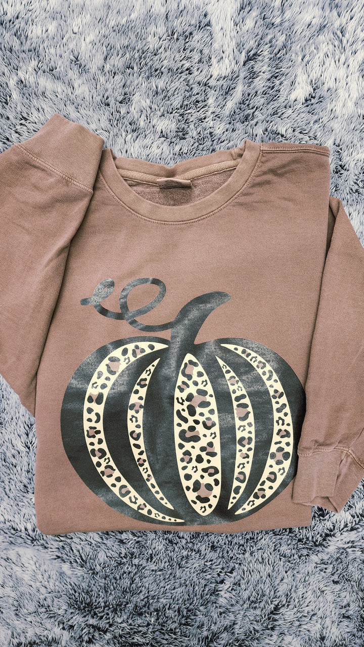 Leopard Pumpkin Crew