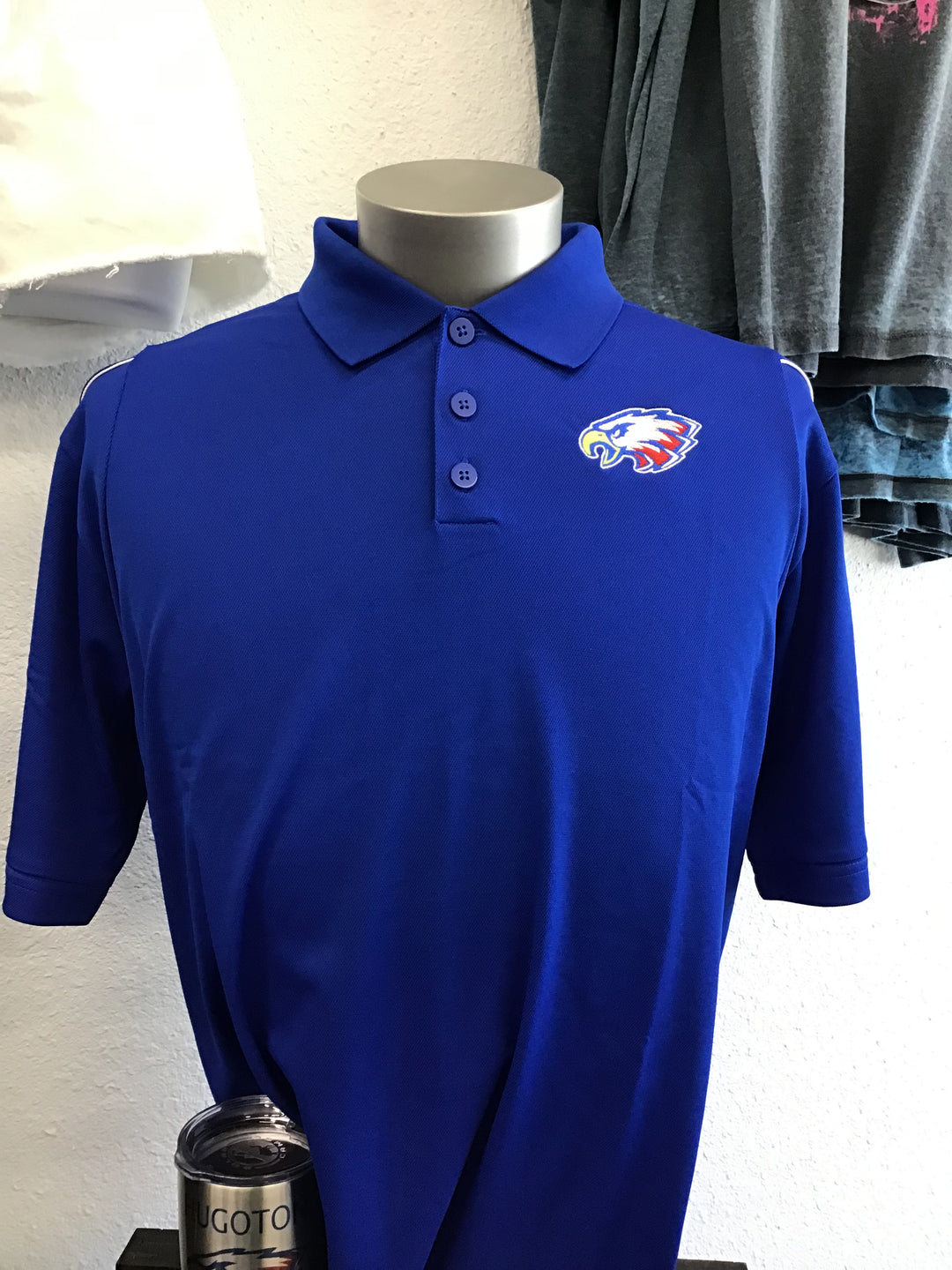 Eagle Polo Button Up
