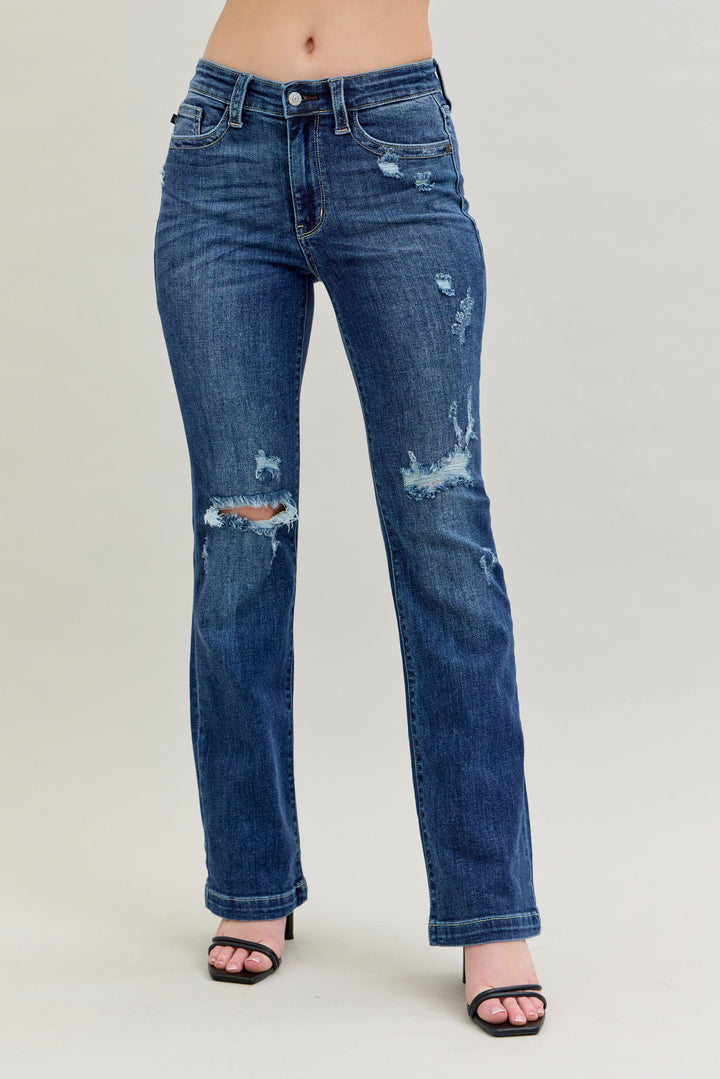 Mid Rise Boot Cut JB82541