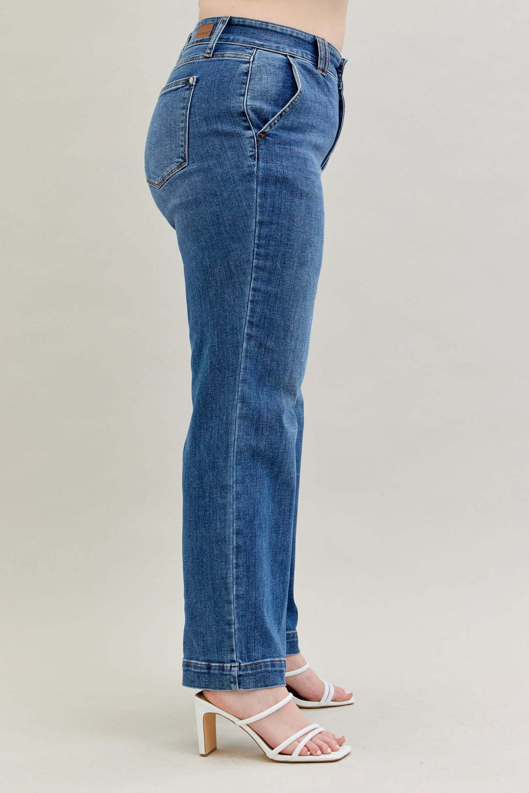 Wide Leg Double Button JB82558