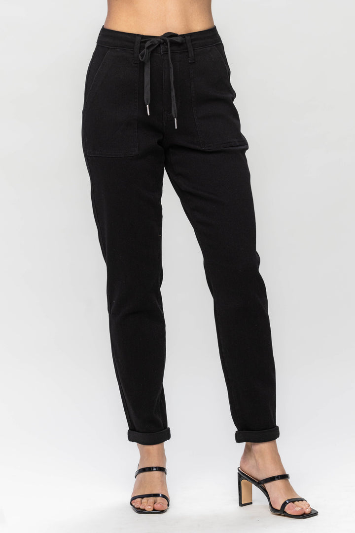 Judy Blue Black Joggers JB88700
