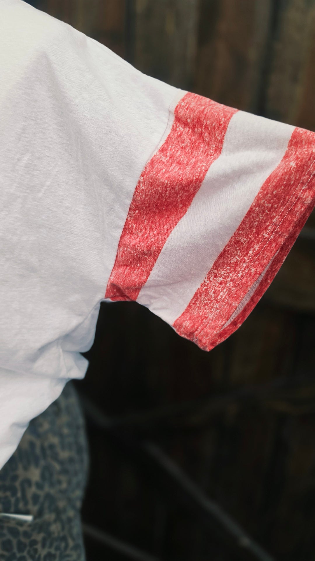 Stars & Stripes V-Neck Tee
