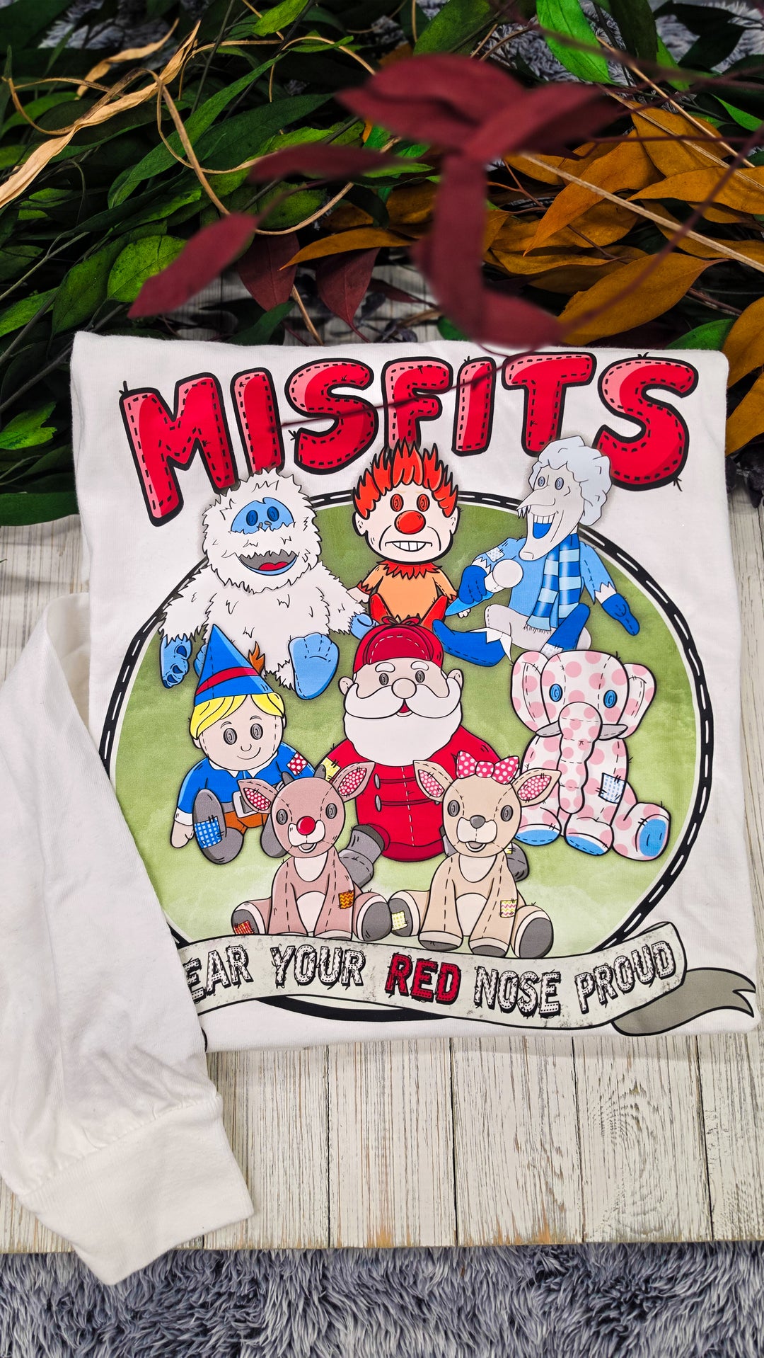 Christmas "Misfits" L/S