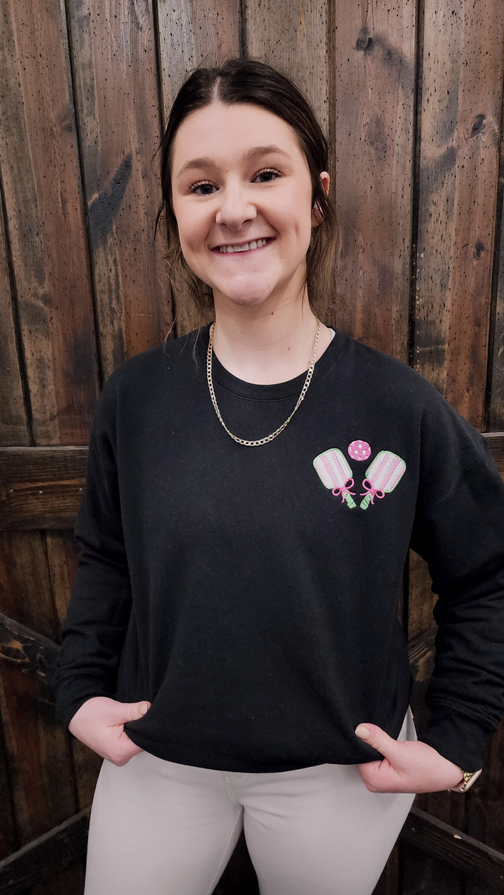 Pickleball Paddle Crewneck