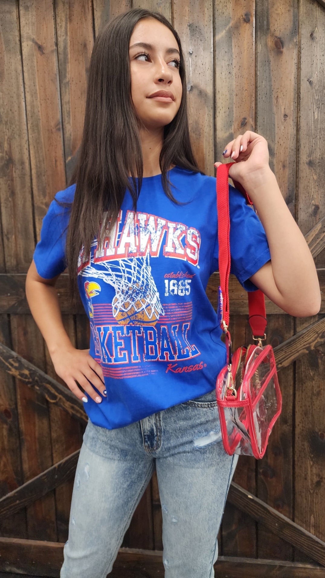 KU Basketball Tee