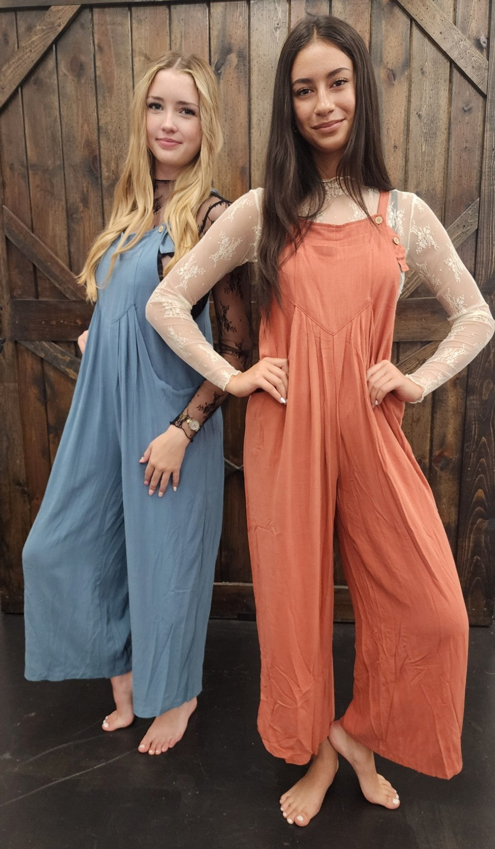Light Blue Overalls