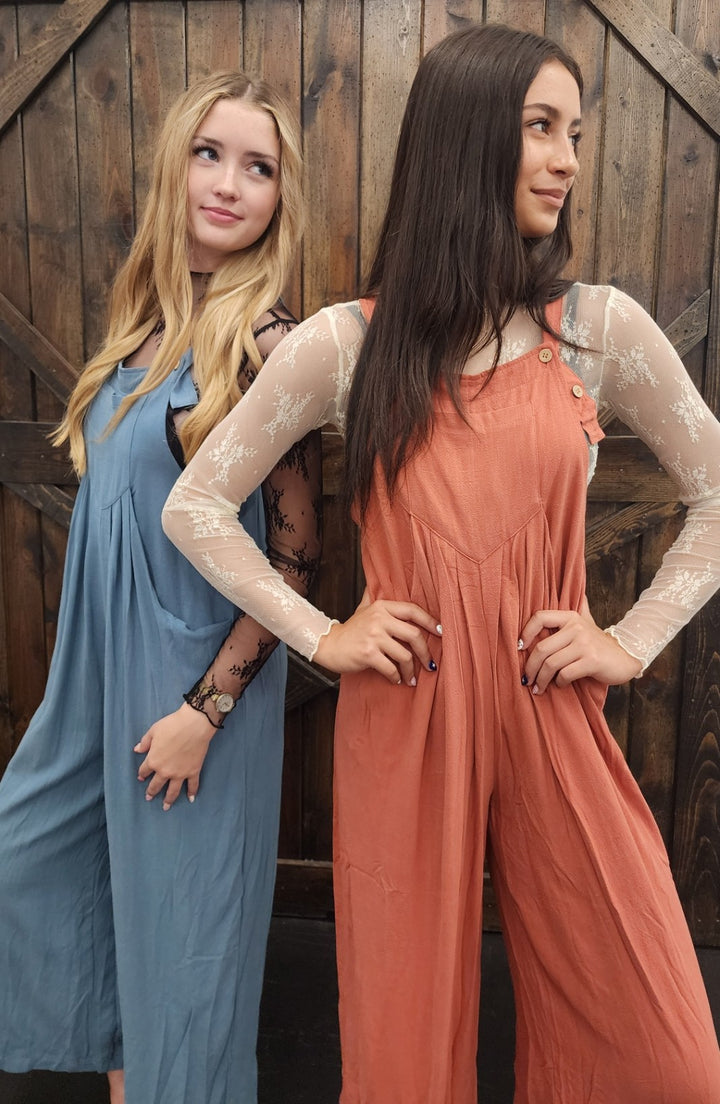 Light Blue Overalls