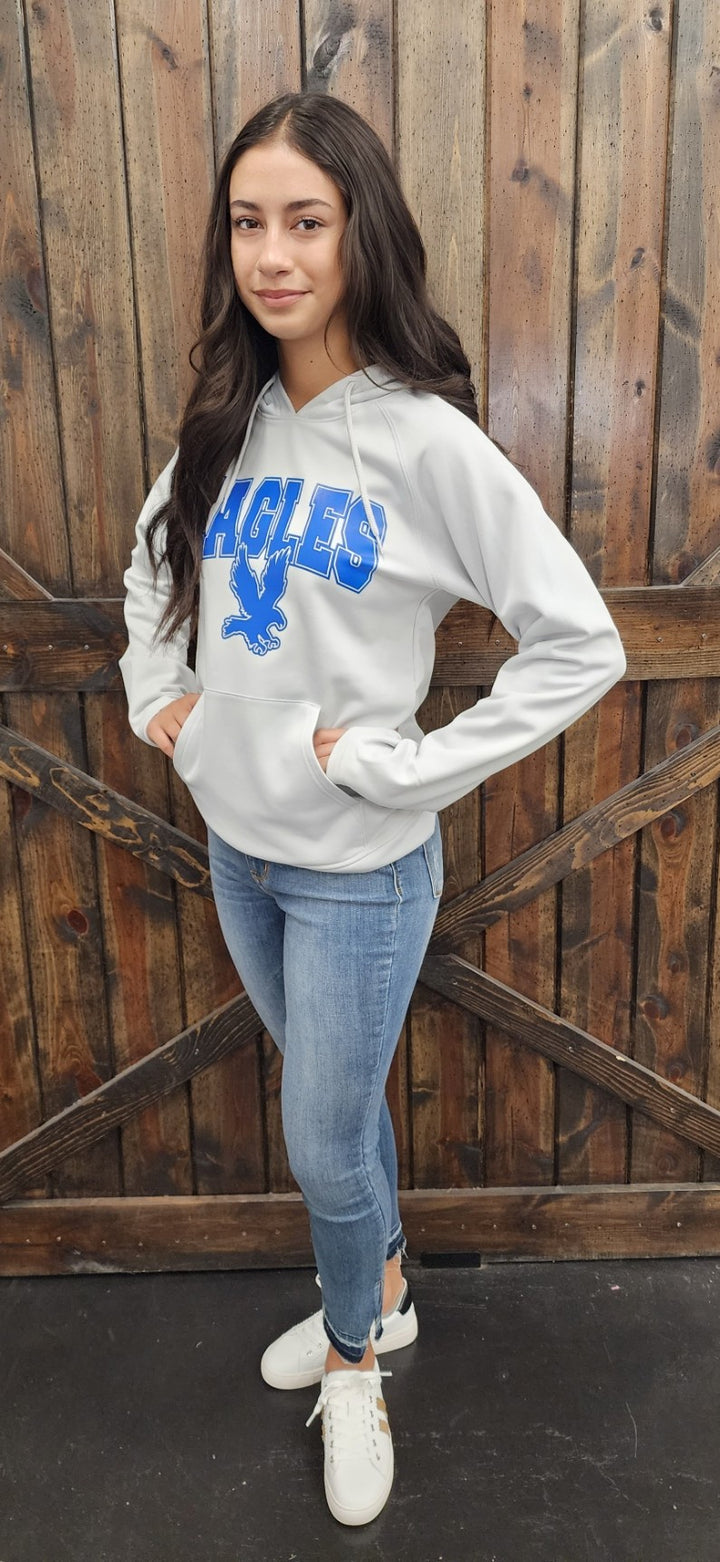 Gray Eagles Hoodie