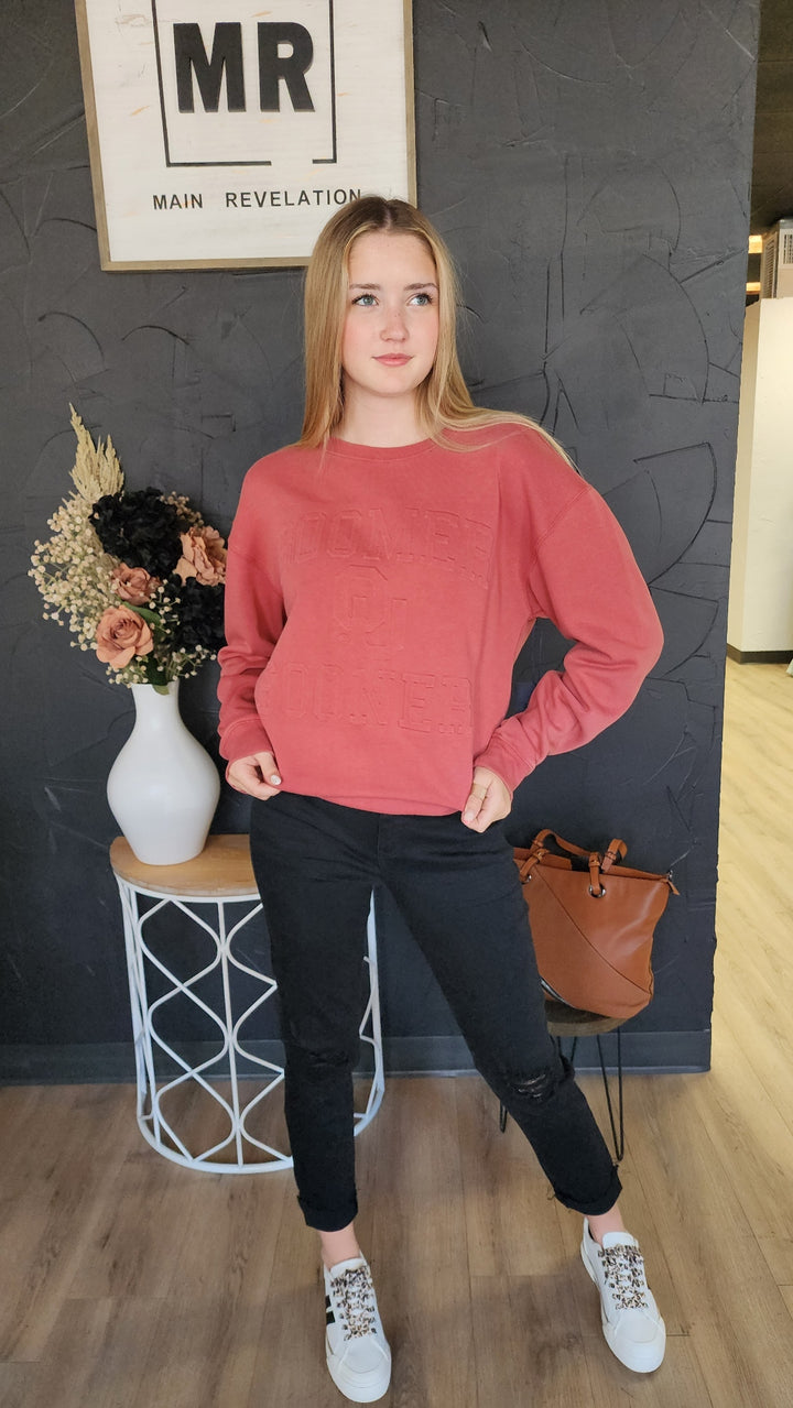 OSU Embossed Crewneck (Licensed)