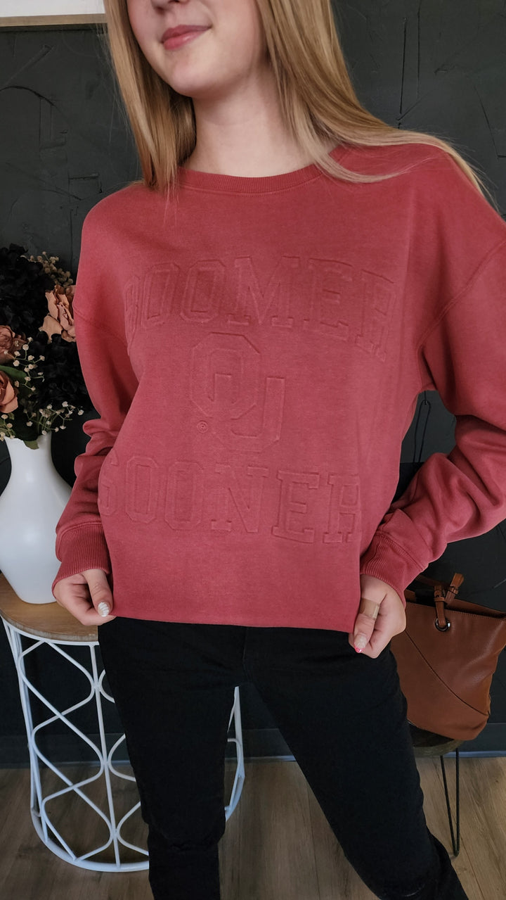 OSU Embossed Crewneck (Licensed)