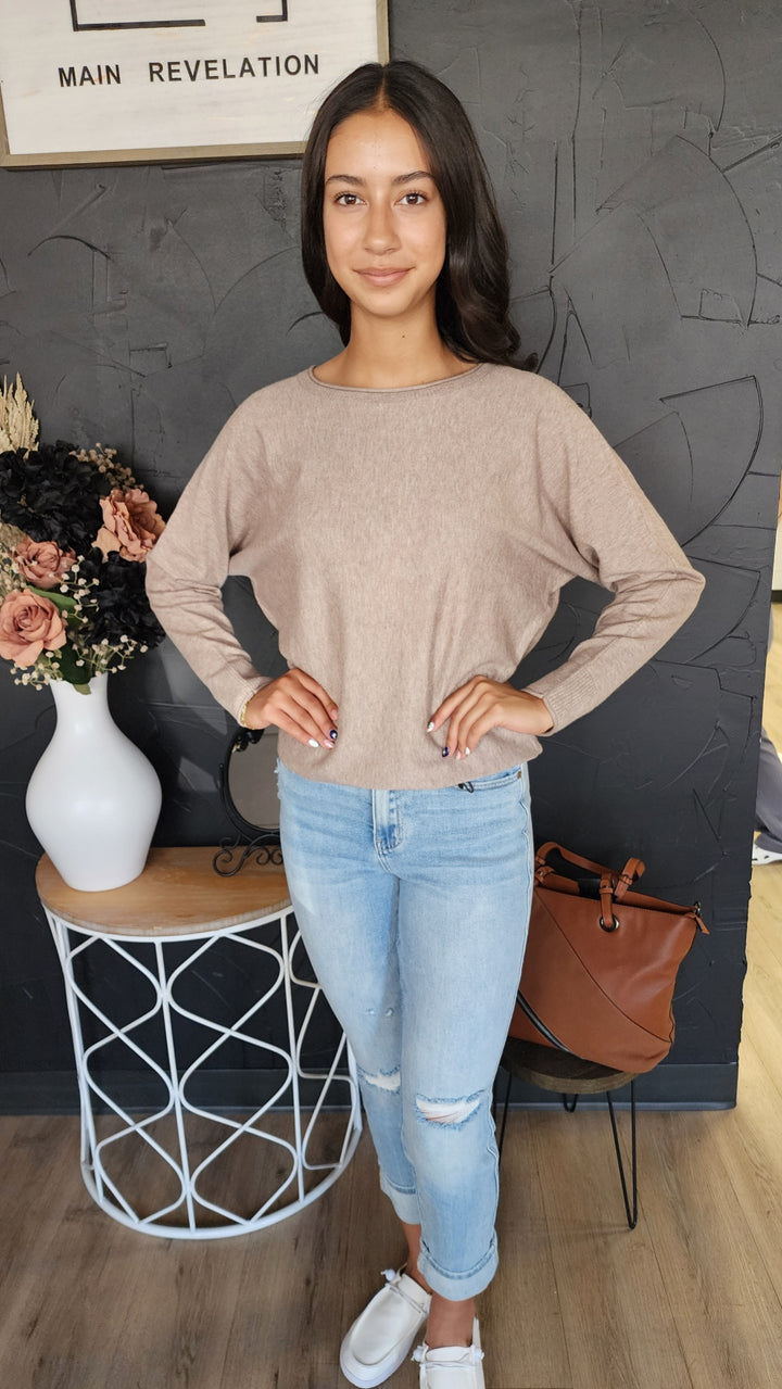 Classic Wide Neck Sweater