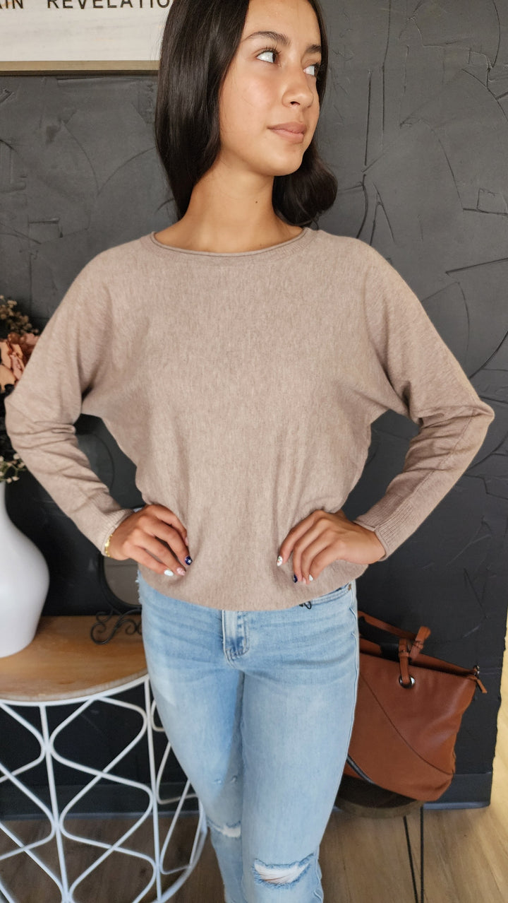 Classic Wide Neck Sweater
