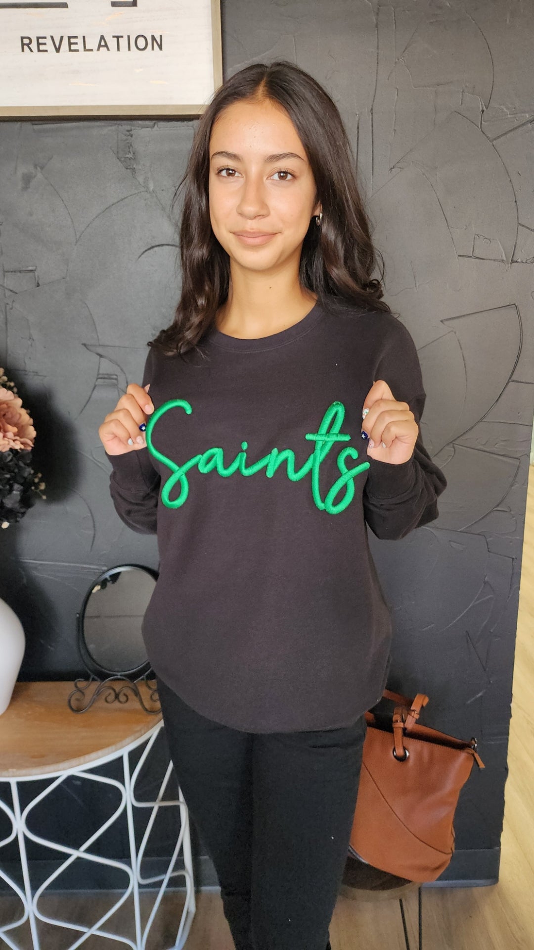 Saints 3D Crewneck