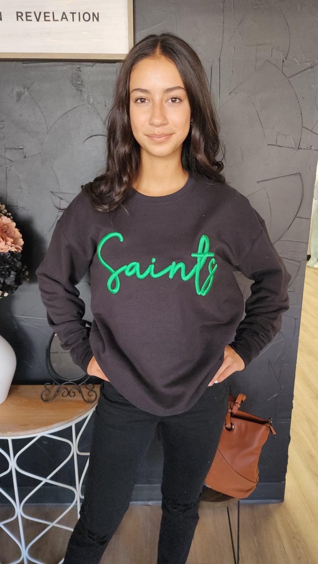 Saints 3D Crewneck