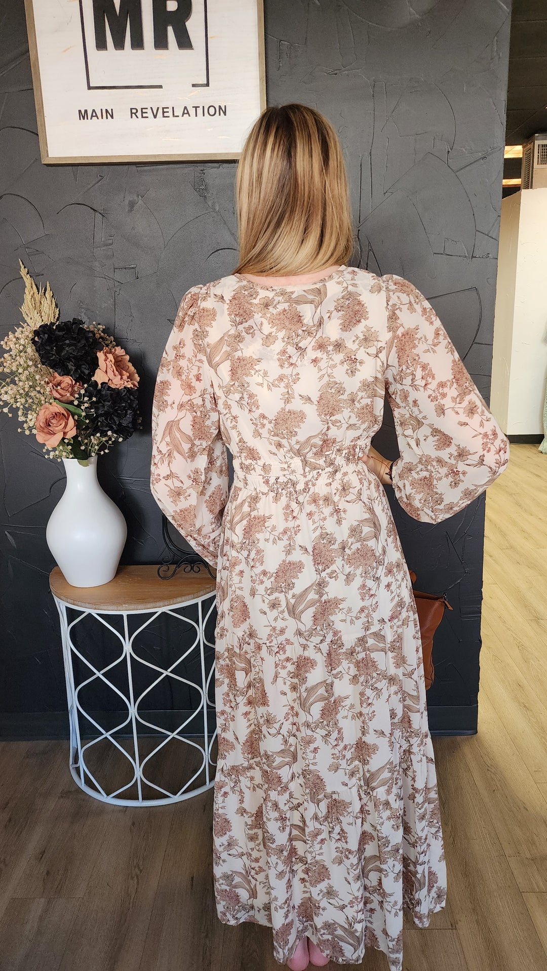 Floral Tiered Maxi Dress