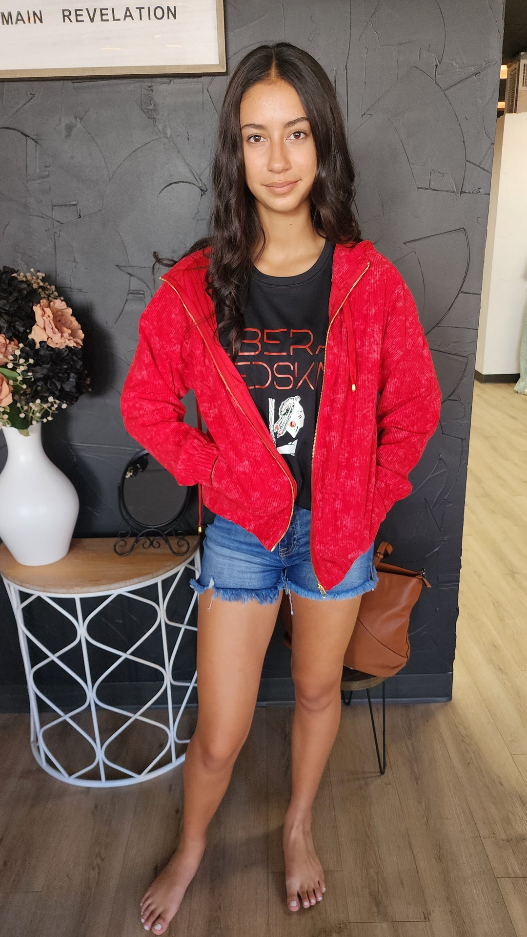 Corduroy Full Zip Jacket