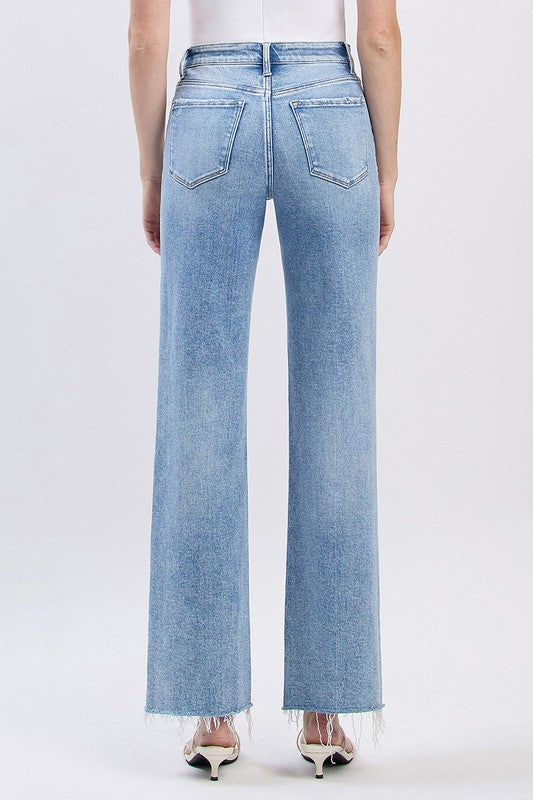 High Rise Slim Wide- F6011