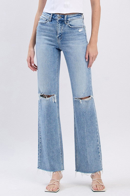High Rise Slim Wide- F6011