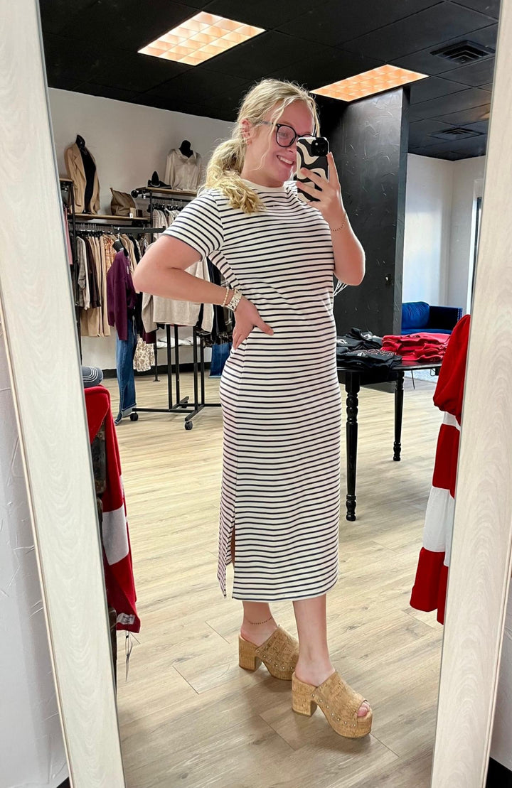 Striped Maxi Dress