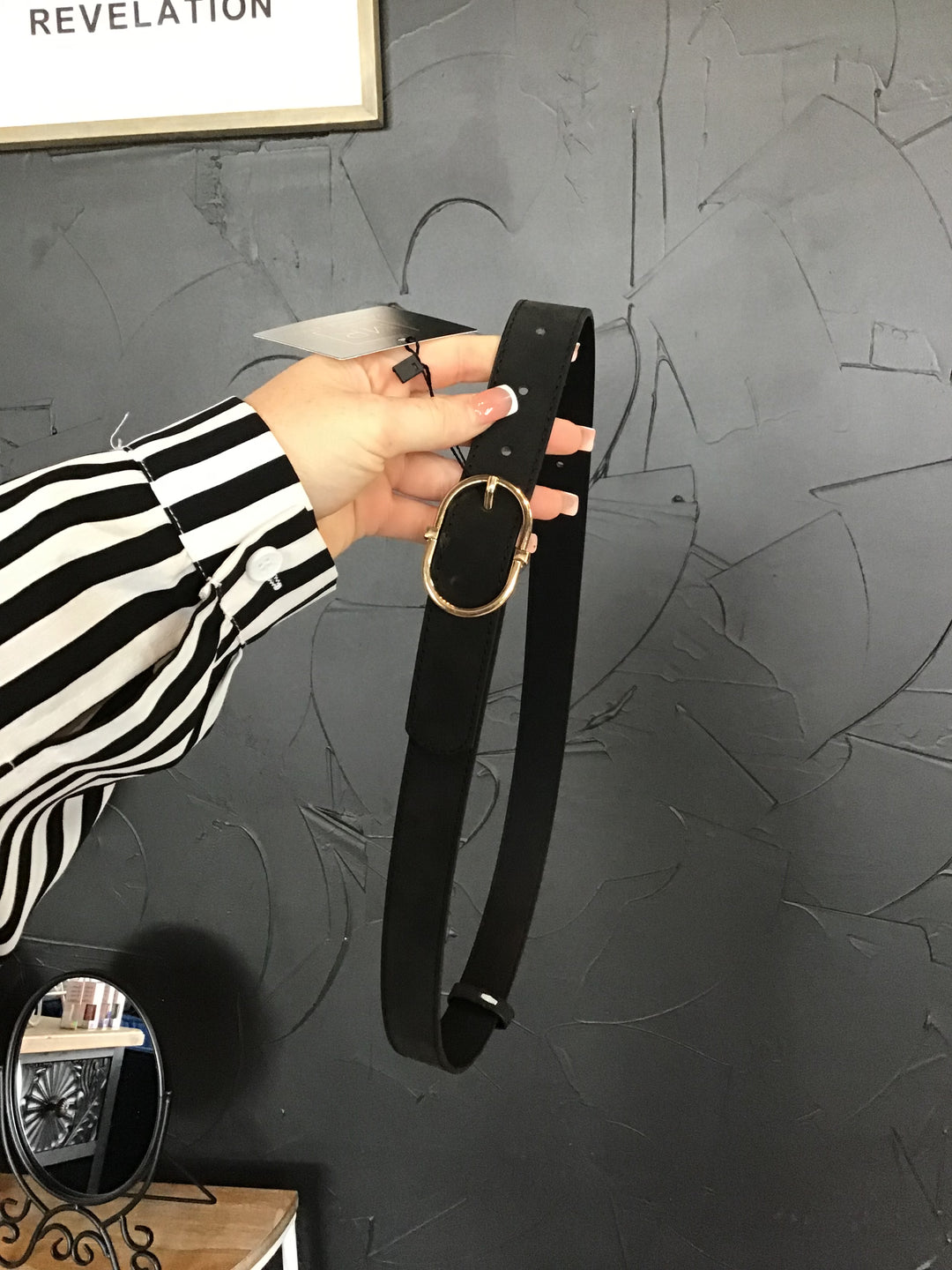 Classic Suede Belt