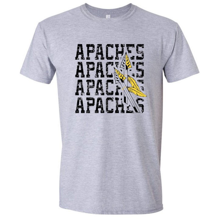 Apaches Stacked w/ Logo