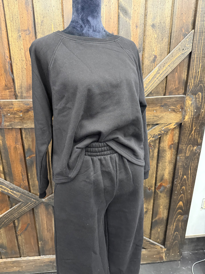 Black Fleece Sweat Set