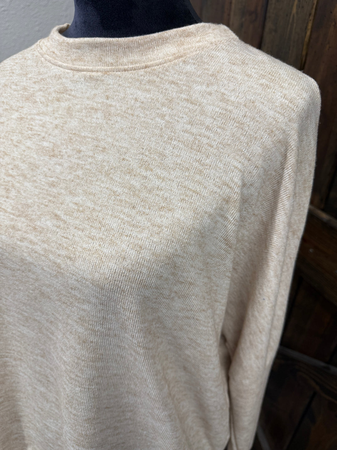 Beige Knit Sweater