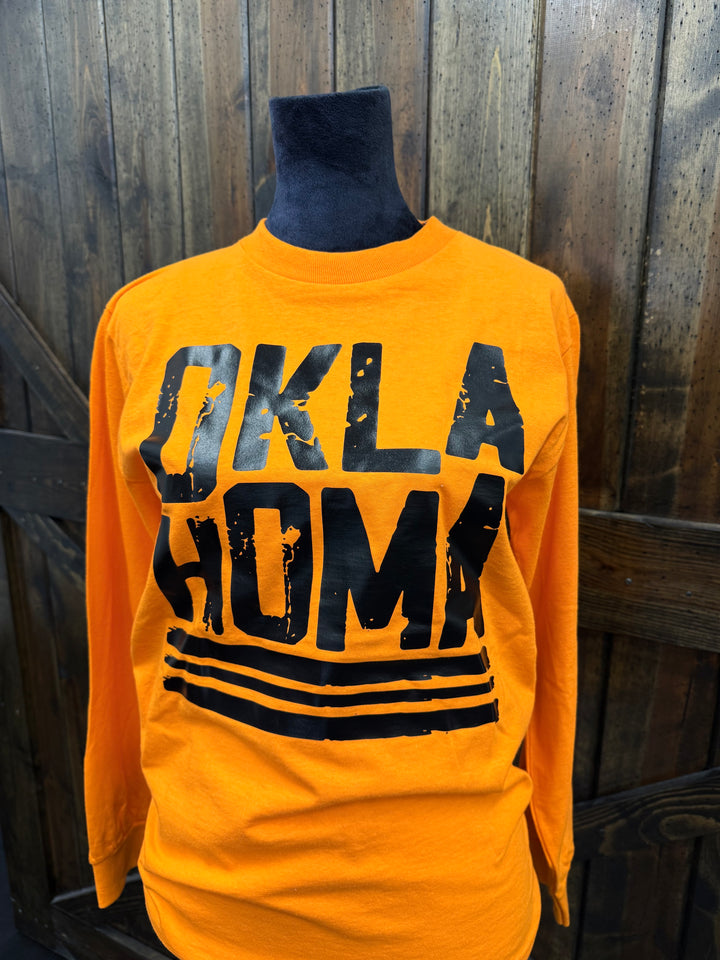 Orange "Oklahoma" L/S