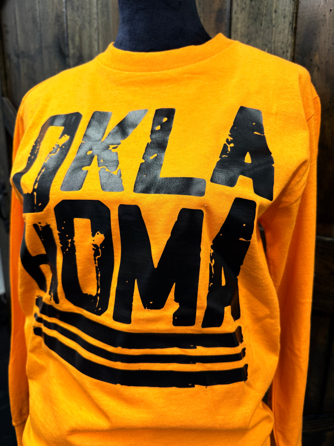 Orange "Oklahoma" L/S
