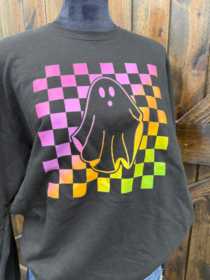 Colored Checkered Ghost