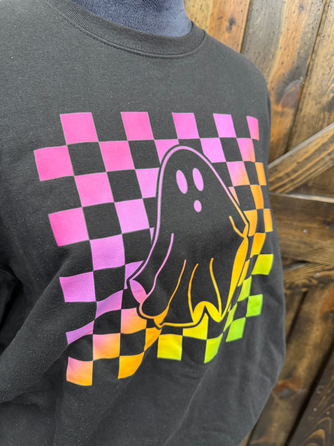 Colored Checkered Ghost