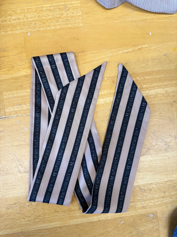 Silk Scarve-Brown