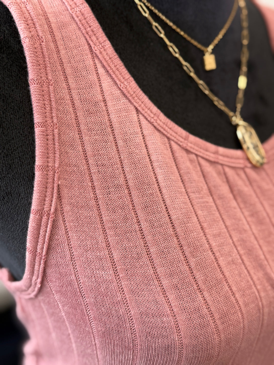 Knitted Sleeveless Top