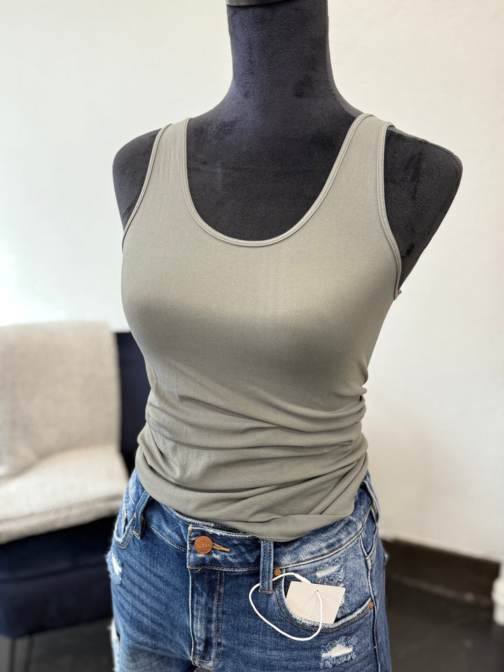 Form Fitted Tank- One Size