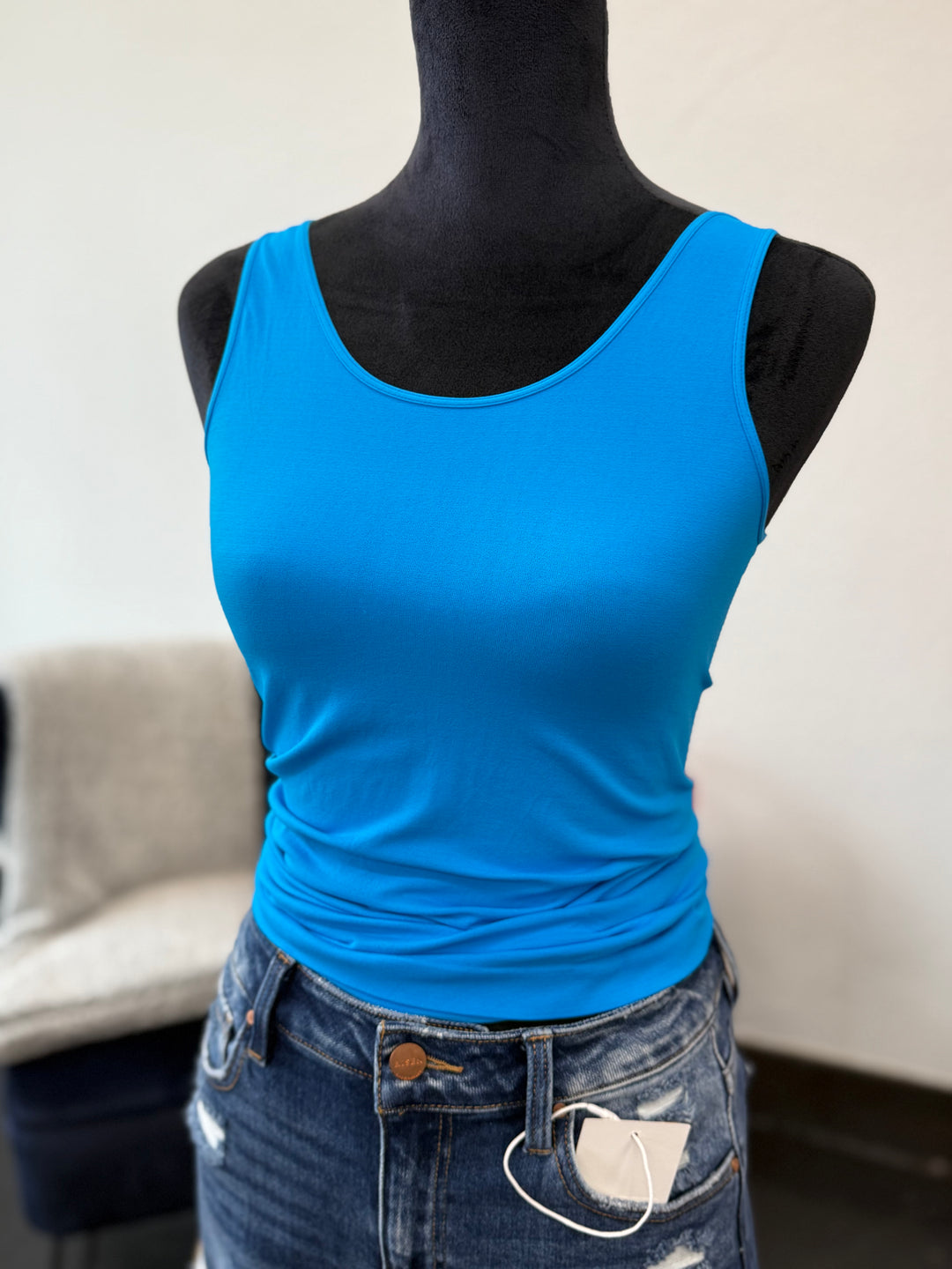 Form Fitted Tank- One Size