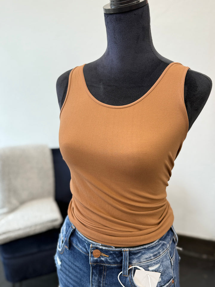 Form Fitted Tank- One Size