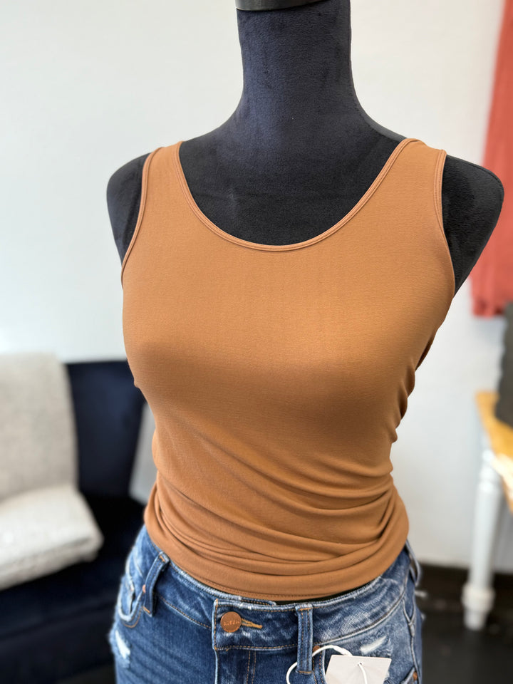 Form Fitted Tank- One Size