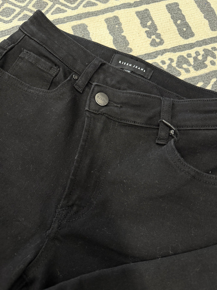 Dark High Rise Skinny Jean- Risen