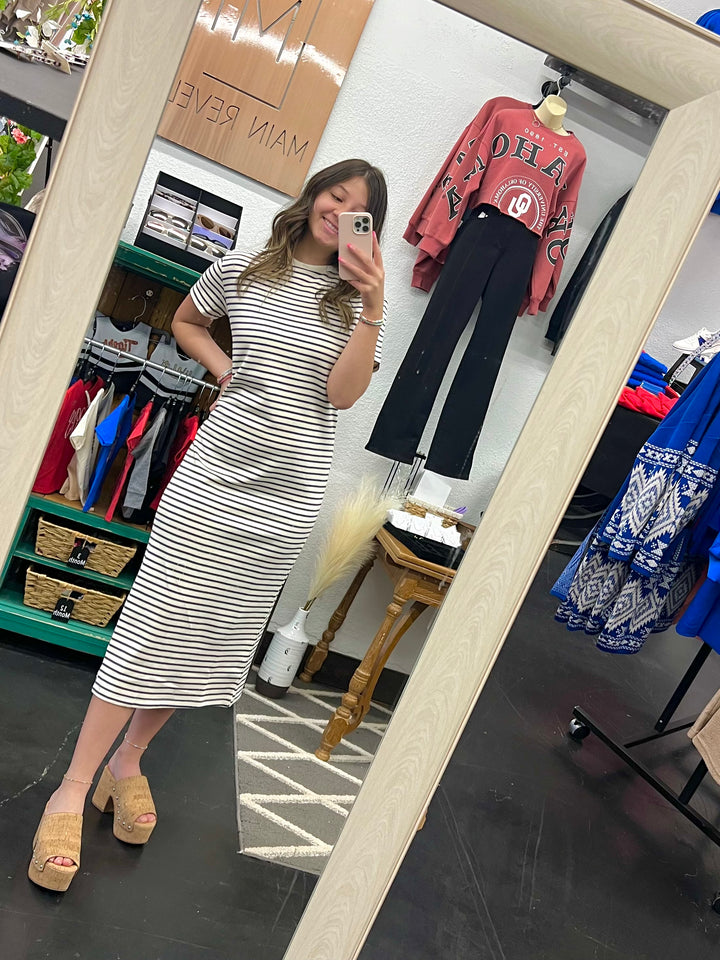 Striped Maxi Dress