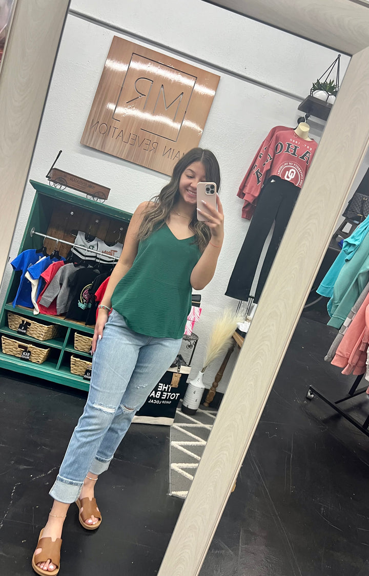 V-Neck Cami Tank Top