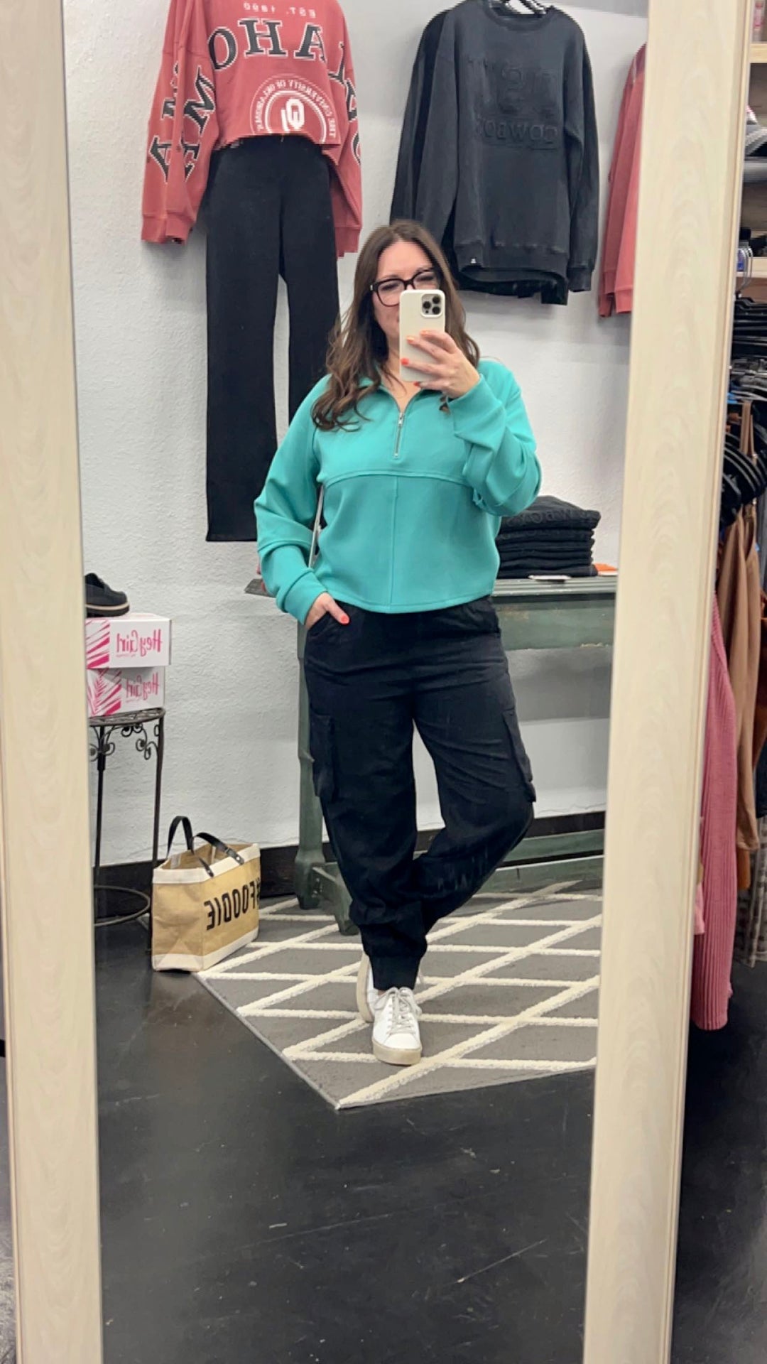 Black Cargo Jogger
